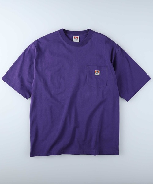 BEN DAVIS(ベンデイビス)の「【BEN DAVIS】ベーシックポケットTシャツ(Tシャツ/カットソー・メンズ・グリーン/イエロー/パープル/ホワイト/ライトグレー/ブラック・S/M/L/XL)」の11枚目の写真