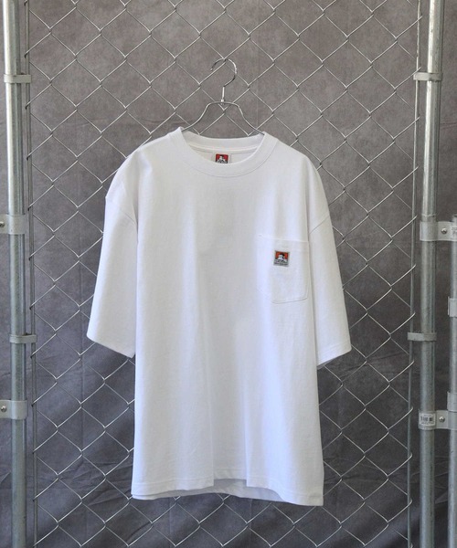 BEN DAVIS(ベンデイビス)の「【BEN DAVIS】ベーシックポケットTシャツ(Tシャツ/カットソー・メンズ・グリーン/イエロー/パープル/ホワイト/ライトグレー/ブラック・S/M/L/XL)」の18枚目の写真