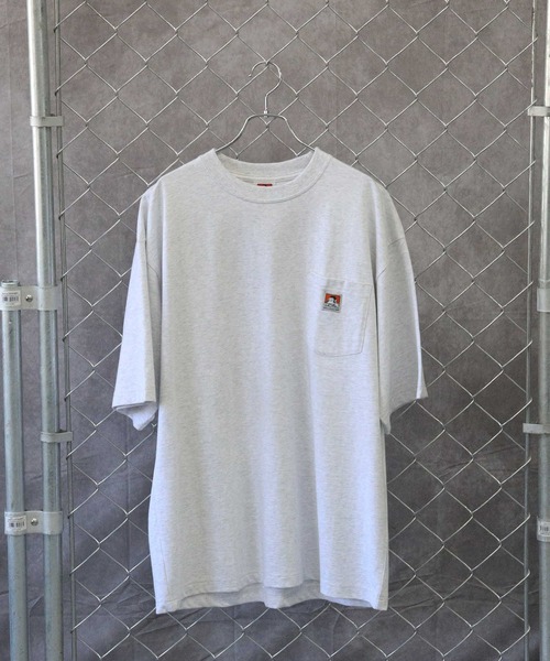 BEN DAVIS(ベンデイビス)の「【BEN DAVIS】ベーシックポケットTシャツ(Tシャツ/カットソー・メンズ・グリーン/イエロー/パープル/ホワイト/ライトグレー/ブラック・S/M/L/XL)」の22枚目の写真