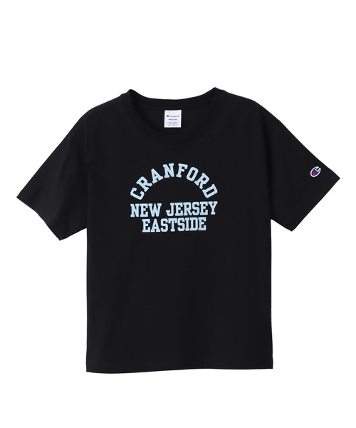 Champion(チャンピオン)の「【Champion/チャンピオン】レディース ショートスリーブTシャツ(Tシャツ/カットソー・レディース・ホワイト/ブラック/ネイビー/オレンジ系その他3・MEDIUM/LARGE)」の2枚目の写真