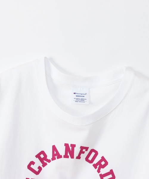 Champion(チャンピオン)の「【Champion/チャンピオン】レディース ショートスリーブTシャツ(Tシャツ/カットソー・レディース・ホワイト/ブラック/ネイビー/オレンジ系その他3・MEDIUM/LARGE)」の5枚目の写真
