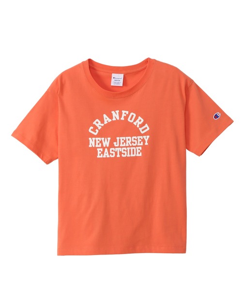 Champion(チャンピオン)の「【Champion/チャンピオン】レディース ショートスリーブTシャツ(Tシャツ/カットソー・レディース・ホワイト/ブラック/ネイビー/オレンジ系その他3・MEDIUM/LARGE)」の15枚目の写真