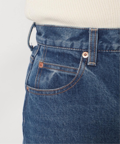 Noble(ノーブル)の「【SERGE de bleu】CACAOデニム(デニムパンツ・レディース・ネイビー/ホワイト・23/24/25)」の18枚目の写真