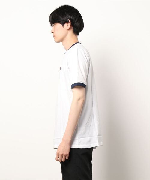 FILA（フィラ）の「【FILA】（UN）MARCONI CREW TEE（Tシャツ/カットソー・メンズ・パープル/グリーン/ホワイト/ネイビー・MEDIUM/X-LARGE/LARGE）」の6枚目の写真