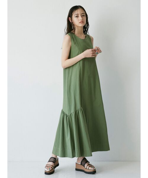 MURUA（ムルーア）の「サイドティアードワンピース（ワンピース