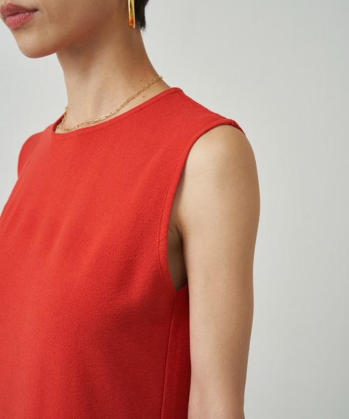 Loungedress ラウンジドレス　カットマキシワンピース 　ノースリーブ LOUNGEDRESS（ラウンジドレス）の「カットマキシワンピース