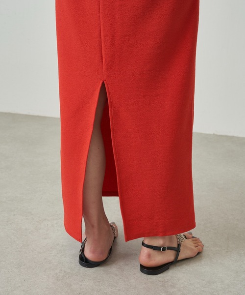 Loungedress ラウンジドレス　カットマキシワンピース 　ノースリーブ LOUNGEDRESS（ラウンジドレス）の「カットマキシワンピース