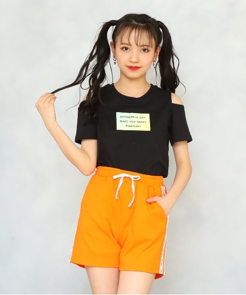 PINKHUNT（ピンクハント）の「PINKHUNT アクティブショートパンツ 6913K（その他パンツ・キッズ・ベージュ/オレンジ系9/ブラック・130cm/160cm/120cm/140cm/150cm）」の12枚目の写真