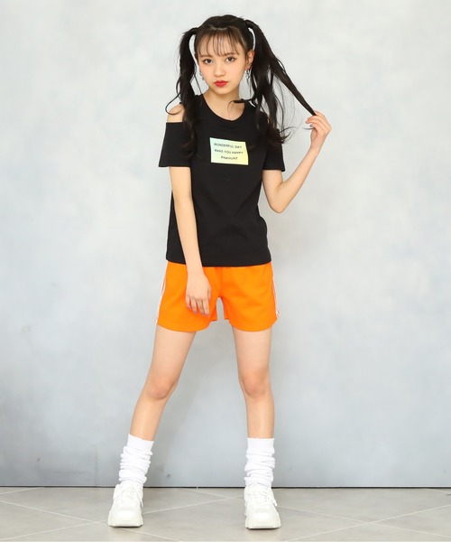 PINKHUNT（ピンクハント）の「PINKHUNT アクティブショートパンツ 6913K（その他パンツ・キッズ・ベージュ/オレンジ系9/ブラック・130cm/160cm/120cm/140cm/150cm）」の13枚目の写真