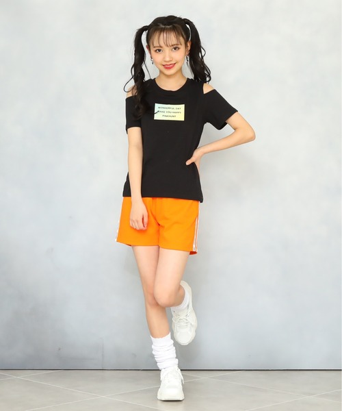 PINKHUNT（ピンクハント）の「PINKHUNT アクティブショートパンツ 6913K（その他パンツ・キッズ・ベージュ/オレンジ系9/ブラック・130cm/160cm/120cm/140cm/150cm）」の9枚目の写真