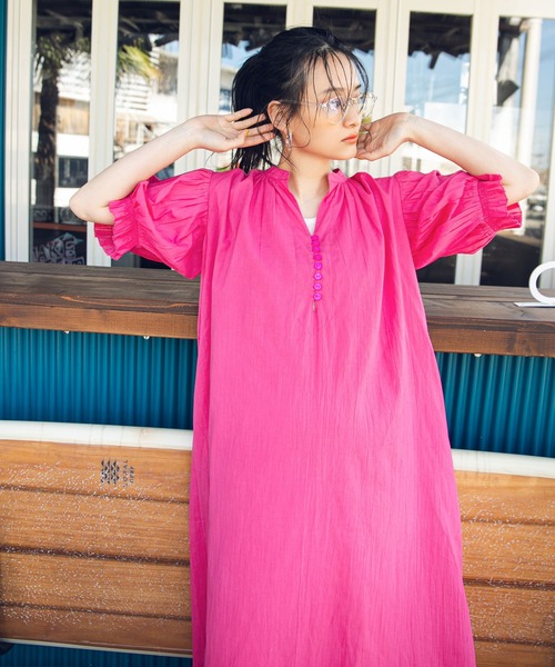 セール インド綿スキッパーロングワンピース ワンピース Bohmal ボマール のファッション通販 Zozotown