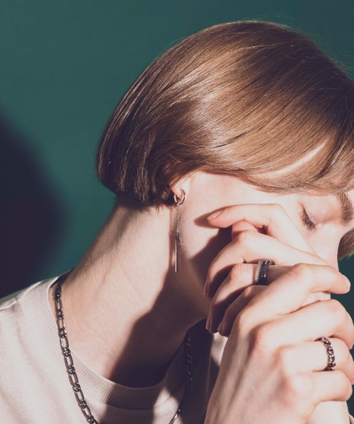 and cloud（アンドクラウド）の「【ZOZOTOWN Limited】4way Hoop Earring / Single（イヤリング・レディース・ゴールド系その他/ブラック系その他/シルバー系その他・FREE）」の12枚目の写真