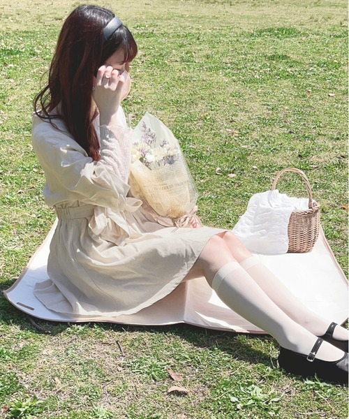 apres jour by yuririn(アプレジュールバイユリリン)の「【yuririn*×apres jour】リボンミニワンピース【ZOZOTOWN限定アイテム】(ワンピース・レディース・ベージュ/アイボリー/モカ・SMALL/MEDIUM/X-LARGE)」の19枚目の写真