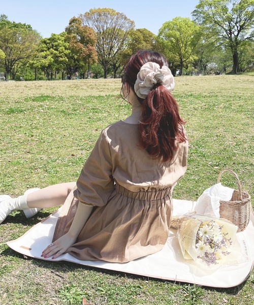 apres jour by yuririn(アプレジュールバイユリリン)の「【yuririn*×apres jour】リボンミニワンピース【ZOZOTOWN限定アイテム】(ワンピース・レディース・ベージュ/アイボリー/モカ・SMALL/MEDIUM/X-LARGE)」の13枚目の写真