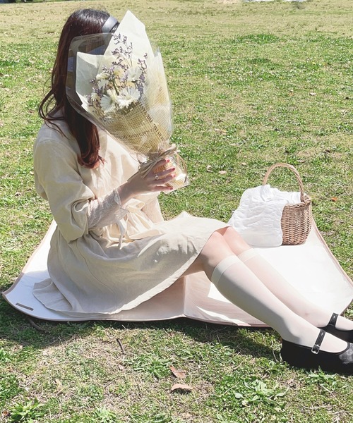 apres jour by yuririn(アプレジュールバイユリリン)の「【yuririn*×apres jour】リボンミニワンピース【ZOZOTOWN限定アイテム】(ワンピース・レディース・ベージュ/アイボリー/モカ・SMALL/MEDIUM/X-LARGE)」の4枚目の写真