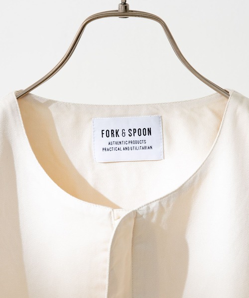 FORK&SPOON(フォークアンドスプーン)の「FORK&SPOON ハーフジッププルオーバーシャツ(シャツ/ブラウス・メンズ・ネイビー/アイボリー・5/4)」の20枚目の写真