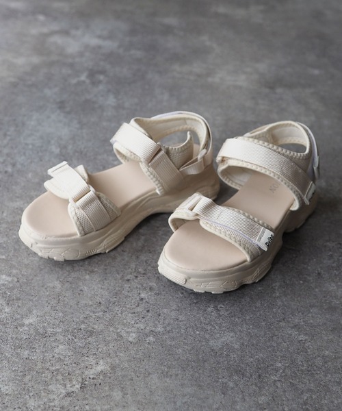 Riberry（リベリー）の「スポーツサンダル（サンダル・レディース・ブラック/アイボリー・MEDIUM/LARGE）」の3枚目の写真