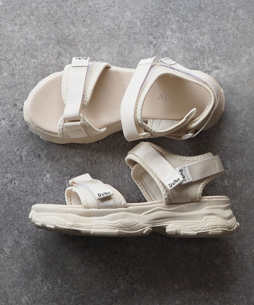 Riberry（リベリー）の「スポーツサンダル（サンダル・レディース・ブラック/アイボリー・MEDIUM/LARGE）」の4枚目の写真