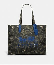 COACH（コーチ）の「100 パーセント リサイクル キャンバス トート 42