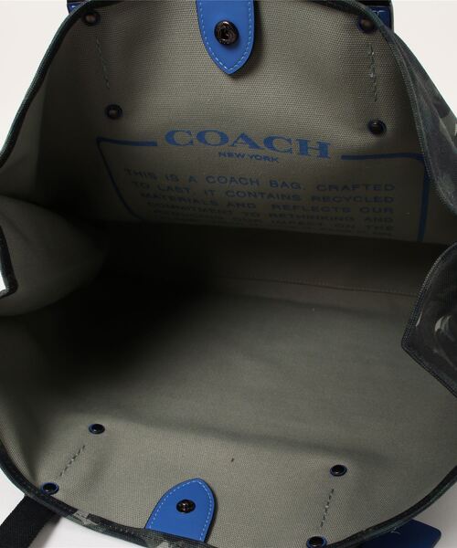 COACH（コーチ）の「100 パーセント リサイクル キャンバス トート 42