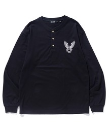 XLARGE | HENLEY NECK EAGLE L/S TEE(Tシャツ/カットソー)
