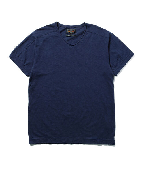 BEAMS PLUS(ビームスプラス)の「BEAMS PLUS / V ネック Tシャツ(Tシャツ/カットソー・メンズ・オフホワイト/ネイビー/ピンク/ブラック・X-LARGE/LARGE/MEDIUM/SMALL)」の3枚目の写真