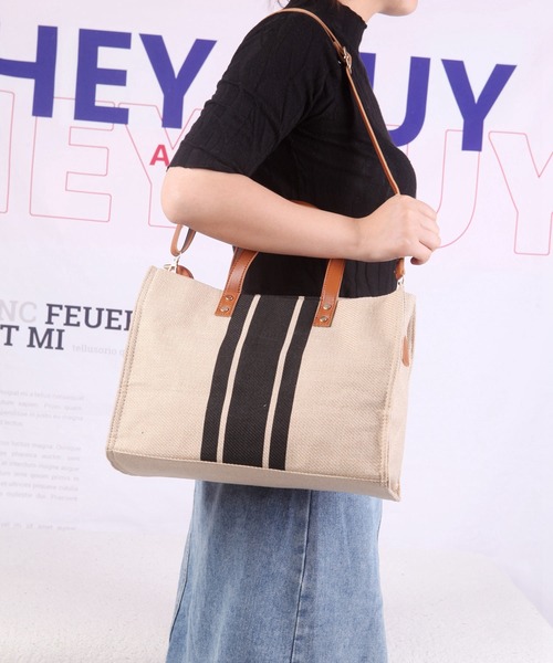 TABI PAL（タビパル）の「ショルダーバック（ショルダーバッグ・レディース・ブラック/ネイビー・FREE）」の2枚目の写真