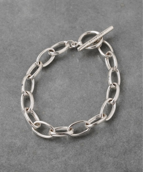 ISOLATION(アイソレーション)の「【ISOLATION / アイソレーション】Silver925 Oval Chain Bracelet / オーバルチェーンブレスレット(ブレスレット・レディース・シルバー・17.5cm/20cm/16cm)」の2枚目の写真