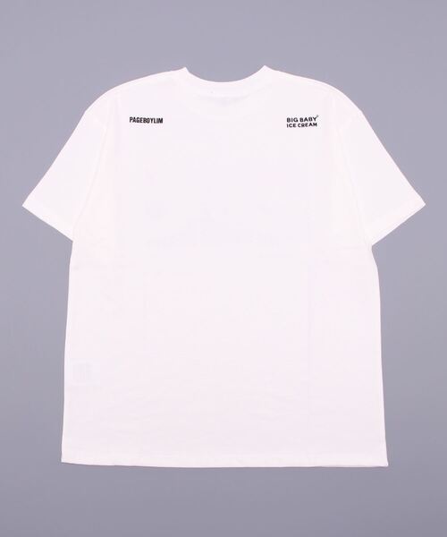 PBLIM(ページボーイリム)の「PAGEBOYLIM/BBアイスクリームショコラT(Tシャツ/カットソー・レディース・ネイビー/オフホワイト・MEDIUM/LARGE)」の12枚目の写真