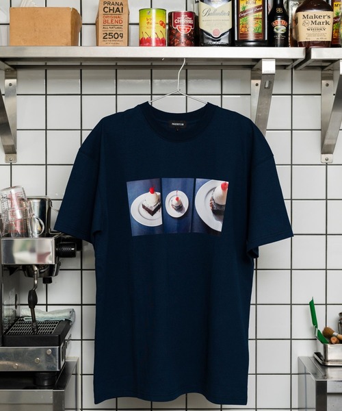 PBLIM(ページボーイリム)の「PAGEBOYLIM/BBアイスクリームショコラT(Tシャツ/カットソー・レディース・ネイビー/オフホワイト・MEDIUM/LARGE)」の6枚目の写真