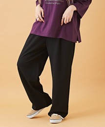 CUBE SUGAR | 無地ポンチウエストゴムイージーパンツ(その他パンツ)