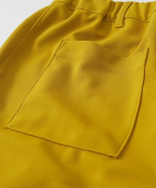 CUBE SUGAR（キューブシュガー）の「無地ポンチウエストゴムイージーカラーパンツ（その他パンツ・レディース・ブラック/ベージュ/グリーン/イエロー/レッド/パープル・M）」の16枚目の写真
