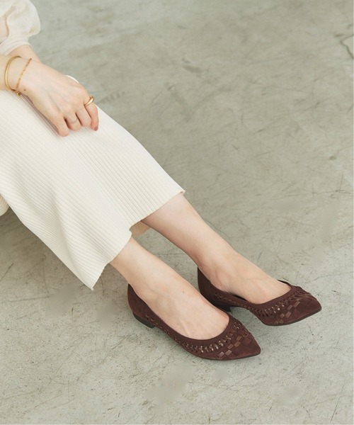 LE TALON（ルタロン）の「ポインテッドサシメッシュフラット（その他シューズ・レディース・ブラウン/ブルー系その他・22.5cm/23cm/23.5cm/24cm/24.5cm/25cm/22cm/25.5cm）」の2枚目の写真