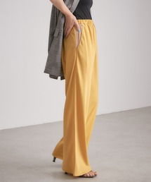 COLLAGE GALLARDAGALANTE | 落ち感/キレイなライン/サテン地/フィブリルワイドパンツ/手洗い可(その他パンツ)