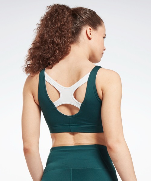 Reebok（リーボック）の「ワークアウトレディ スポーツブラ / Workout Ready Sports Bra （スポーツブラ・レディース・ブラック/ブルー/グリーン/パープル/オレンジ・SMALL/MEDIUM/LARGE/X-LARGE/X-SMALL）」の11枚目の写真