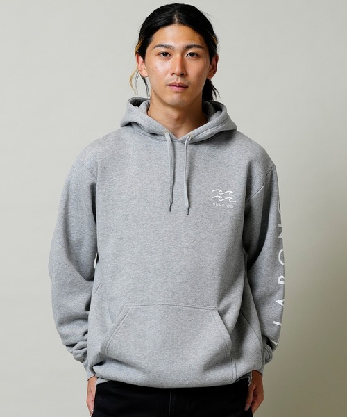 BILLABONG(ビラボン)の「BILLABONG/ビラボン セットアップ対応 裏起毛 フーディー/パーカー BC012-018(パーカー・メンズ・ホワイト/グレー/ブラック・M/L/XL)」の4枚目の写真