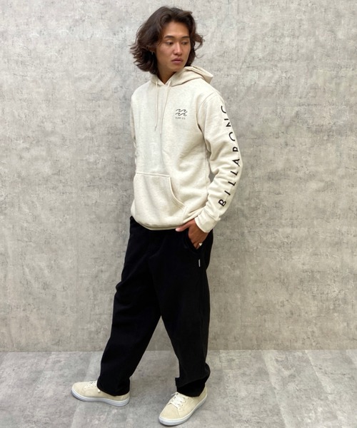 BILLABONG(ビラボン)の「BILLABONG/ビラボン セットアップ対応 裏起毛 フーディー/パーカー BC012-018(パーカー・メンズ・ホワイト/グレー/ブラック・M/L/XL)」の19枚目の写真