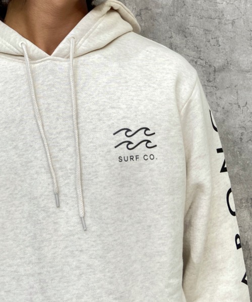 BILLABONG(ビラボン)の「BILLABONG/ビラボン セットアップ対応 裏起毛 フーディー/パーカー BC012-018(パーカー・メンズ・ホワイト/グレー/ブラック・M/L/XL)」の22枚目の写真