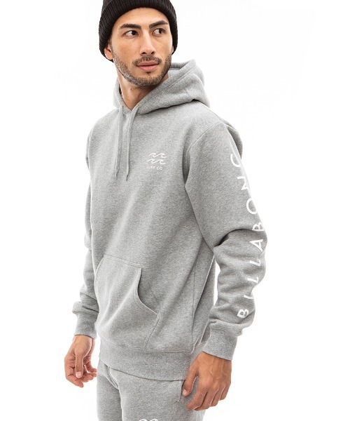 BILLABONG(ビラボン)の「BILLABONG/ビラボン セットアップ対応 裏起毛 フーディー/パーカー BC012-018(パーカー・メンズ・ホワイト/グレー/ブラック・M/L/XL)」の16枚目の写真