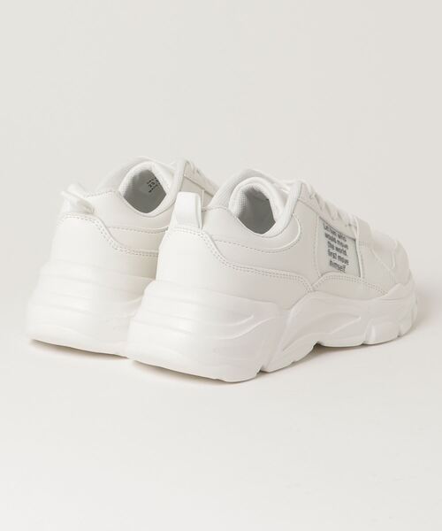 NEV(ネブ)の「nev617 軽量 ダッドスニーカー(スニーカー・レディース・ホワイト/ブラック・23.0cm/24.0cm/23.5cm/24.5cm)」の3枚目の写真