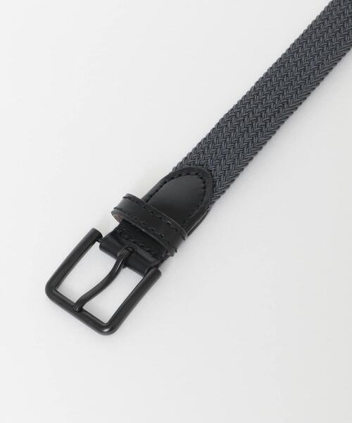 URBAN RESEARCH DOORS（アーバンリサーチドアーズ）の「ラバーメッシュベルト（ベルト・メンズ・ブラック/チャコールグレー・-）」の6枚目の写真