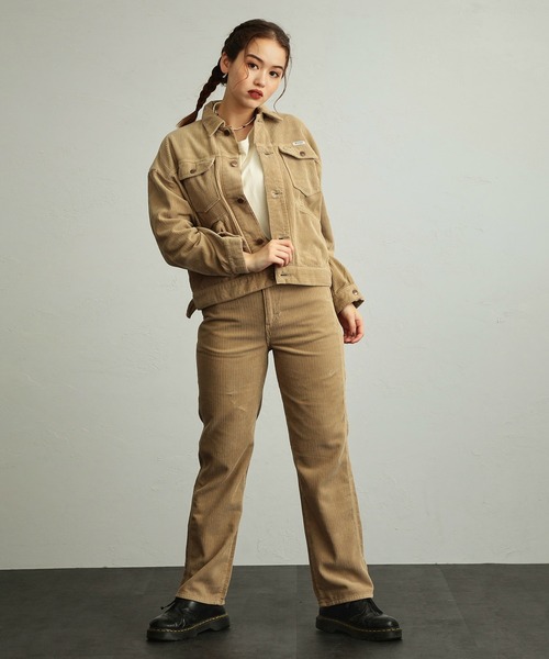 Wrangler（ラングラー）の「124MJ　ライトオンスジャケット（デニムジャケット・レディース・アイボリー/ブルー/ブラウン/グリーン/インディゴブルー・SMALL/MEDIUM）」の17枚目の写真