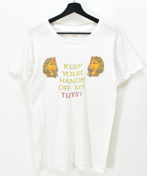 【ヴィンテージ古着】80's Keep Your Hands Off My Tuts プリント Ｔシャツ（Tシャツ/カットソー）｜VINTAGE（ヴィンテージ）