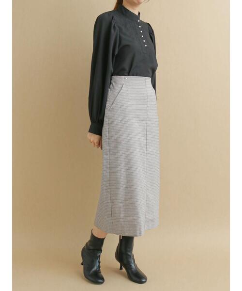 Te chichi（テチチ）の「チェックアソートタイトスカート（スカート・レディース・ネイビー/オフホワイト/グリーン・SMALL/MEDIUM）」の7枚目の写真