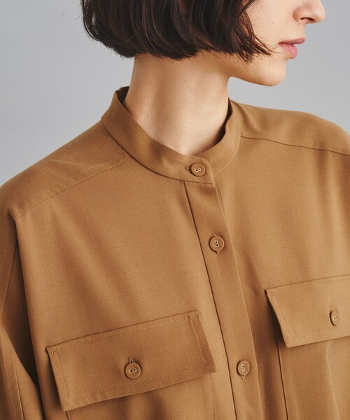 Diagram（ダイアグラム）の「ウールビエラシャツワンピース（シャツ