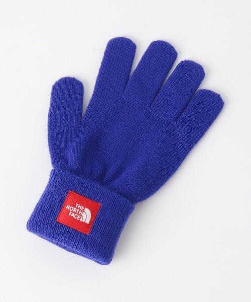 THE NORTH FACE（ザノースフェイス）の「＜THE NORTH FACE＞ キッズ ニットグローブ（手袋・キッズ・ブラック/グレー/ロイヤルブルー・FREE）」の4枚目の写真