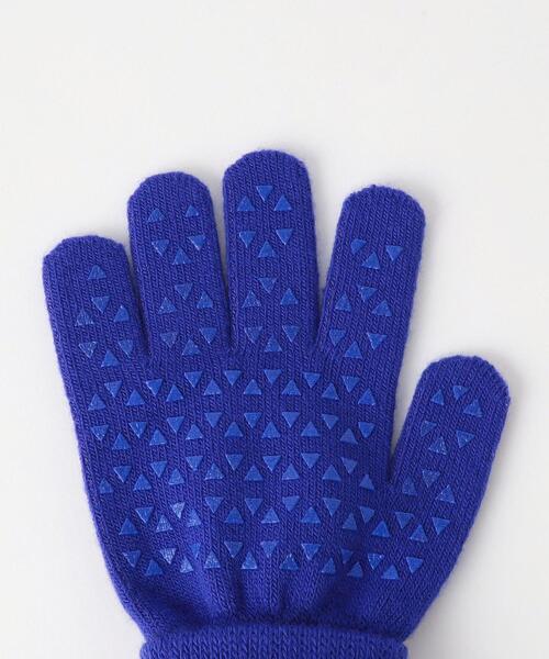 THE NORTH FACE（ザノースフェイス）の「＜THE NORTH FACE＞ キッズ ニットグローブ（手袋・キッズ・ブラック/グレー/ロイヤルブルー・FREE）」の6枚目の写真