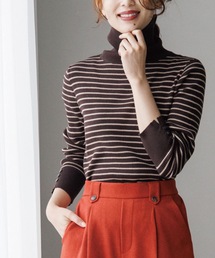 SHOO・LA・RUE | インスタライブ着用商品【洗える】ちくちくしにくい！ リブタートルネック やわらかニット(ニット/セーター)