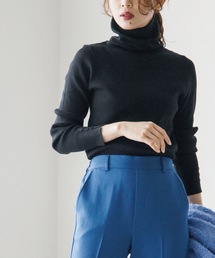 SHOO・LA・RUE | インスタライブ着用商品【洗える】ちくちくしにくい！ リブタートルネック やわらかニット(ニット/セーター)