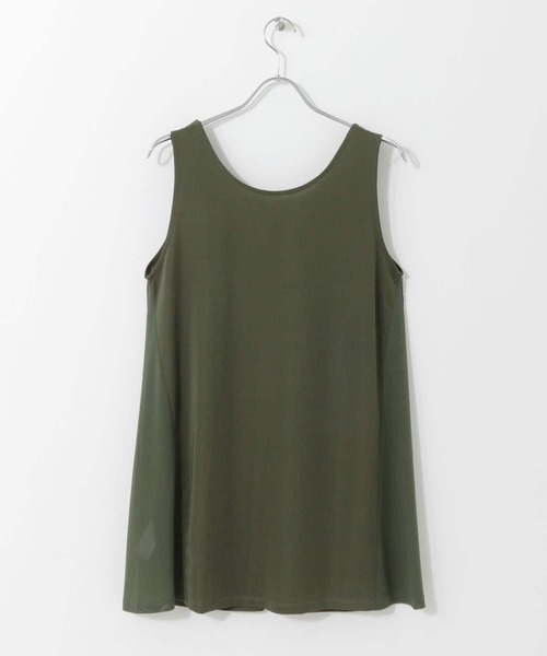 URBAN RESEARCH Sonny Label（アーバンリサーチサニーレーベル）の「SLAB Flare Tanktop（タンクトップ・レディース・ブラック/カーキ・FREE）」の14枚目の写真